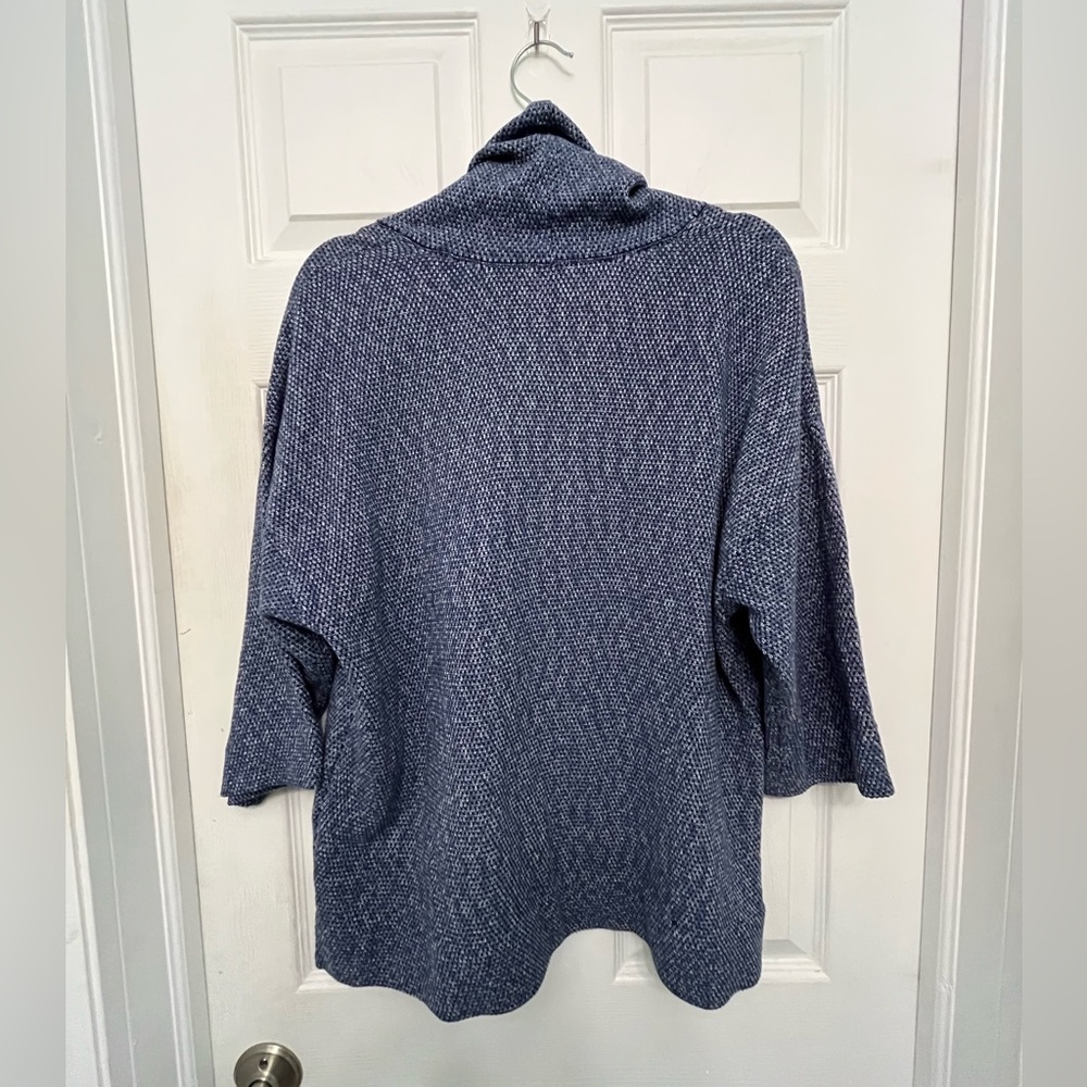 J Jill Pure Jill Cowl Neck textured pullover - Picture 3 of 5